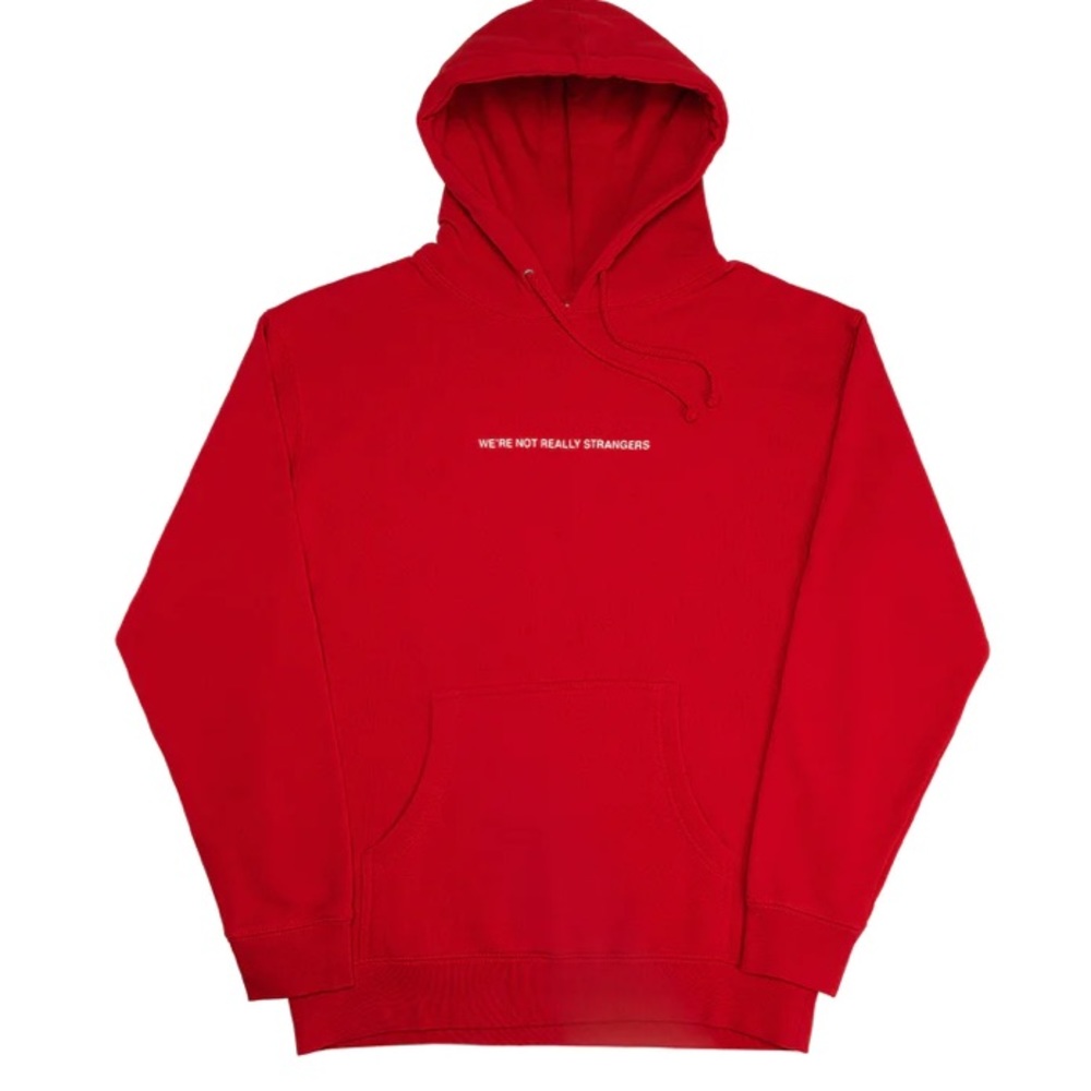 We’re Not Really Strangers Hoodie